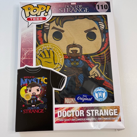 NIB Marvel Limited Edition Doctor Strange Funko Pop! Tee NWT Mens Size Medium - Picture 3 of 9